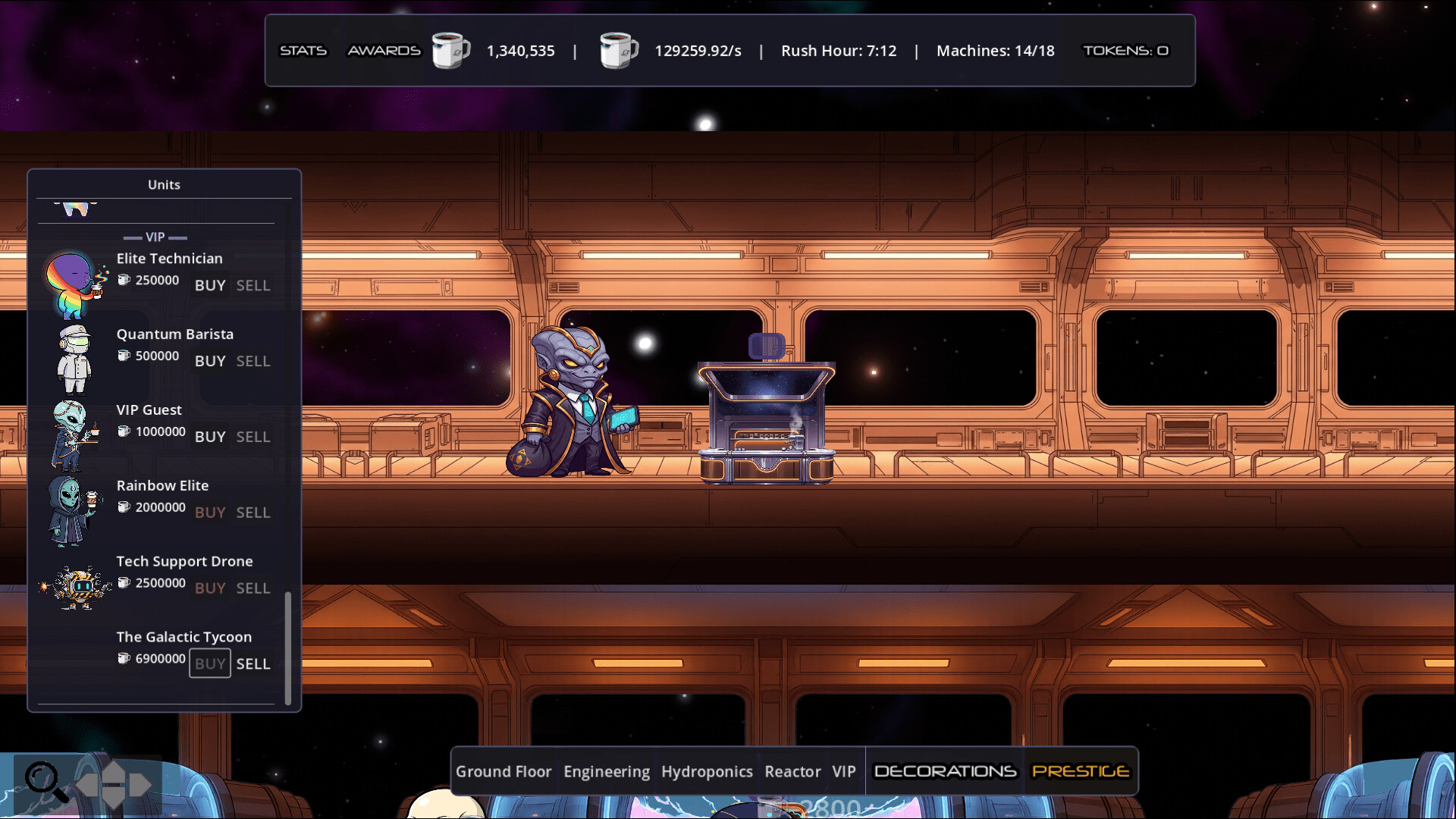 Starbrew Station: The Galactic Tycoon Unit