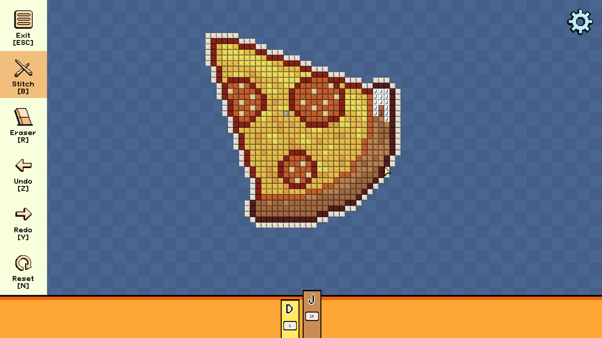 Pixel Cross Stitch Color by Number: Cute Pack 2