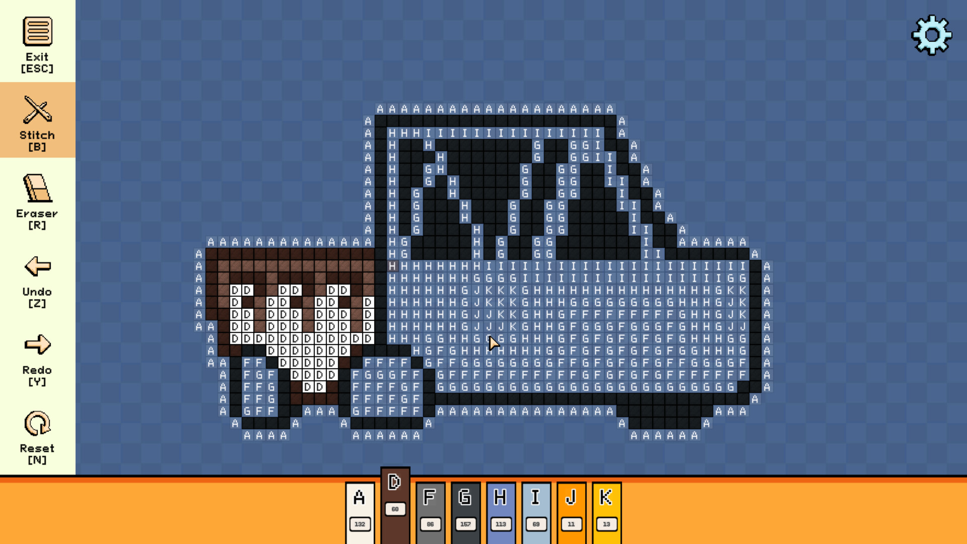 Pixel Cross Stitch: Color by Number – Tiny Vehicles Pack