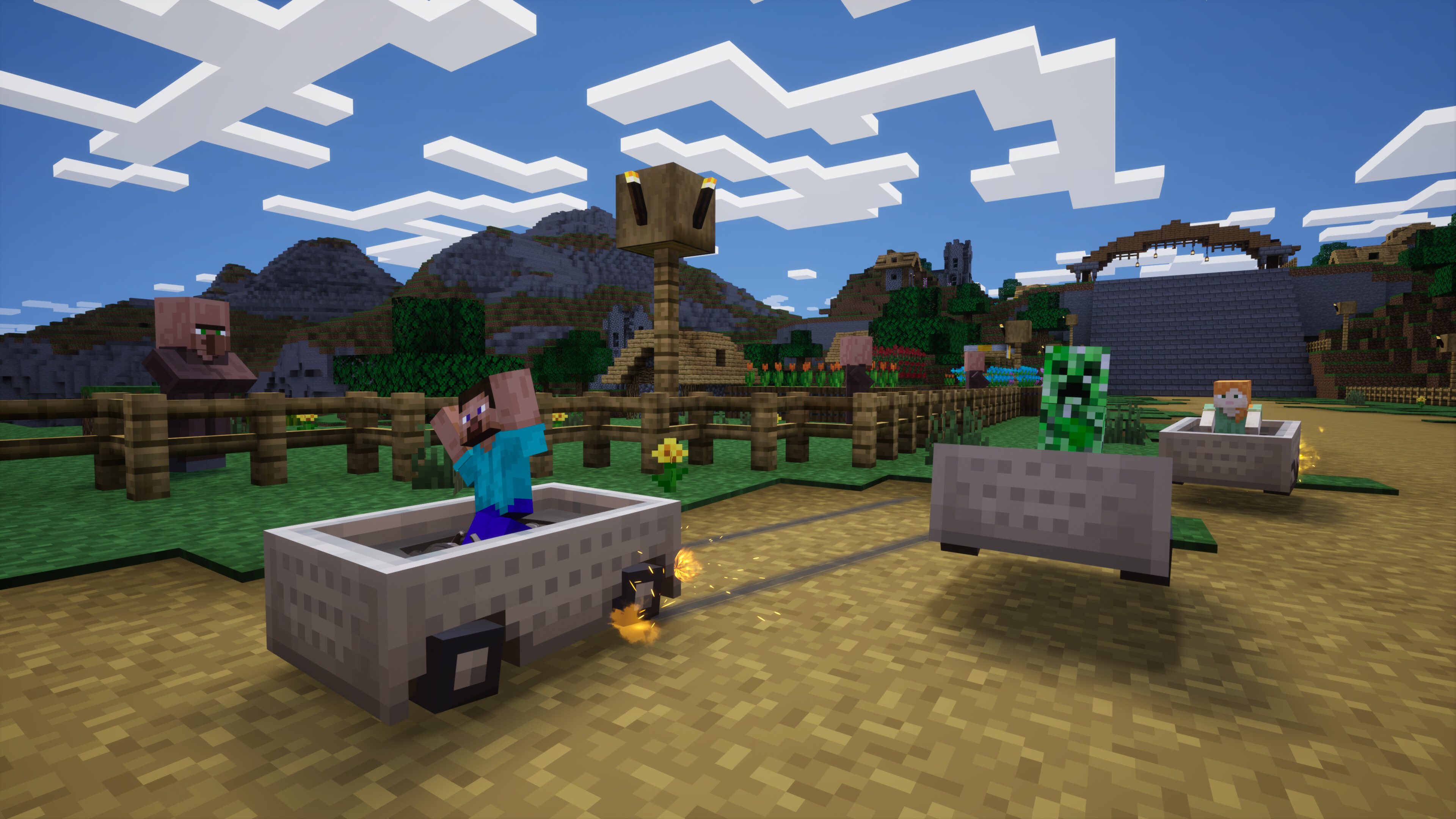 Sonic Racing: CrossWorlds – Minecraft Pack