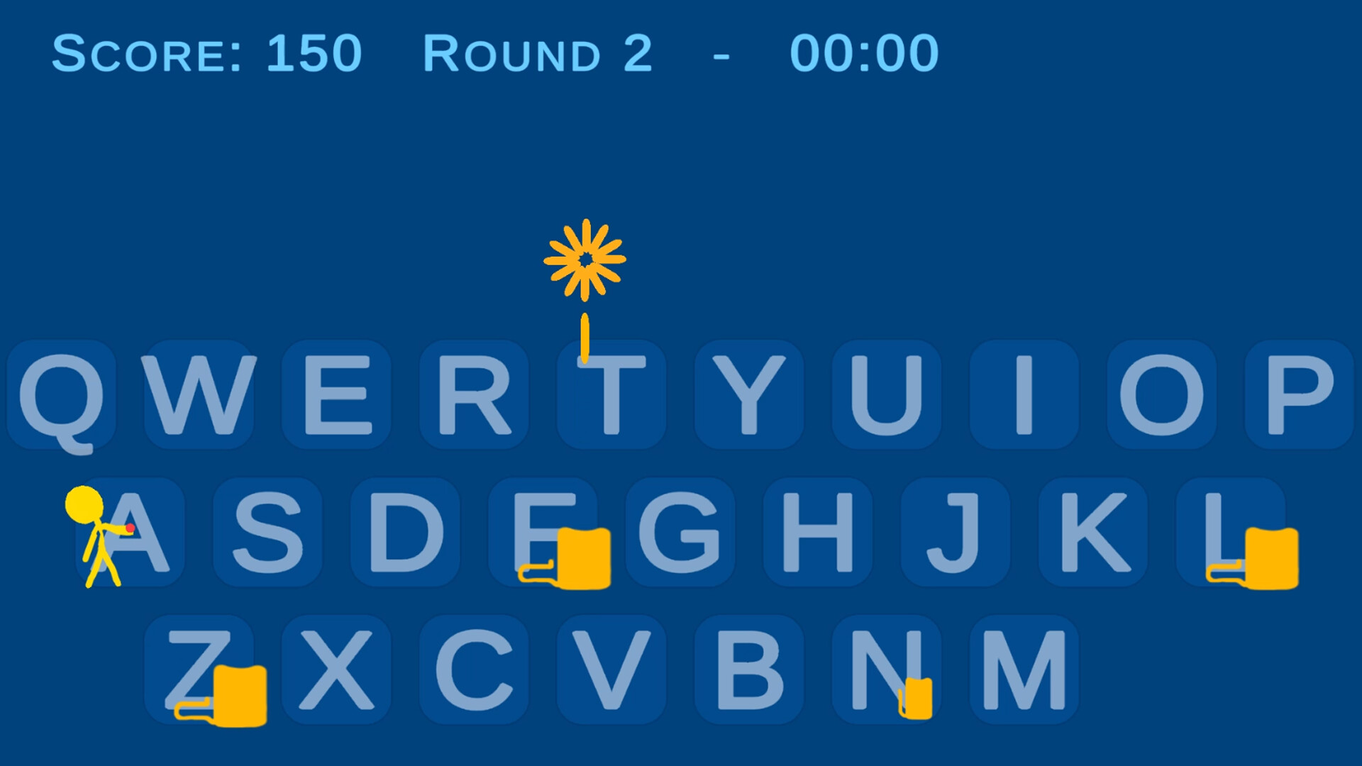 Typing Fireworks