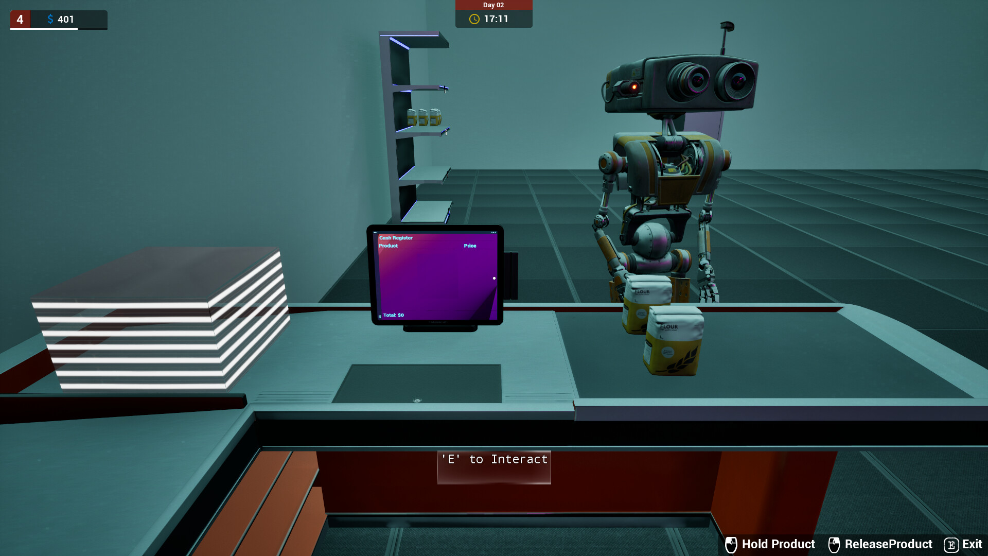 Cyberpunk Store Simulator