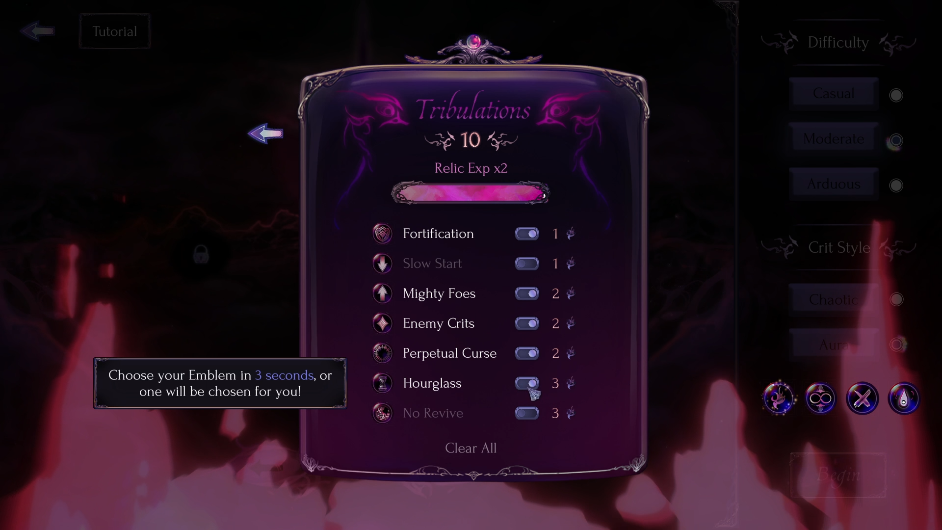 Emblems: Sunless Vow