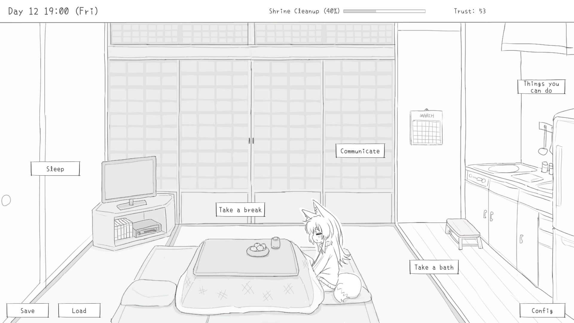 Living With a Little Fox Girl