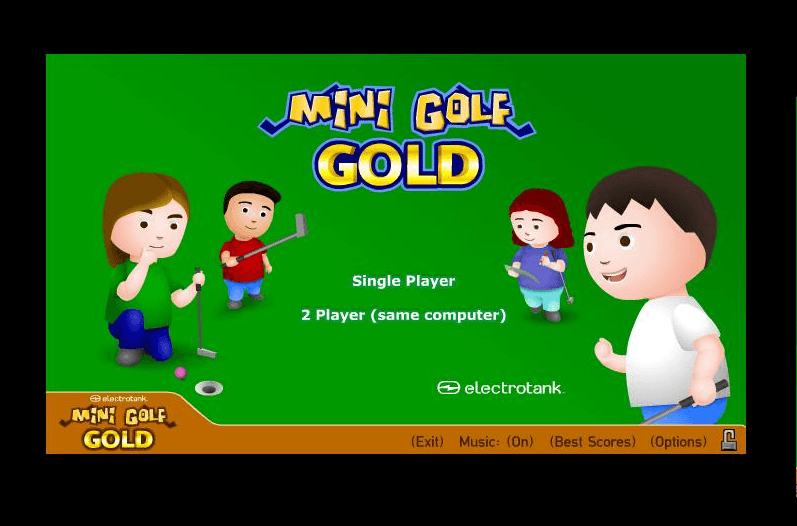 Mini Golf Gold