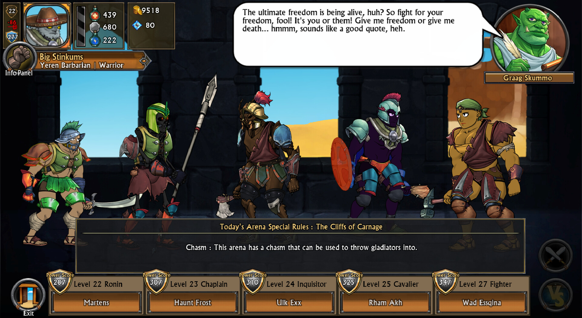 Swords and Sandals III Redux