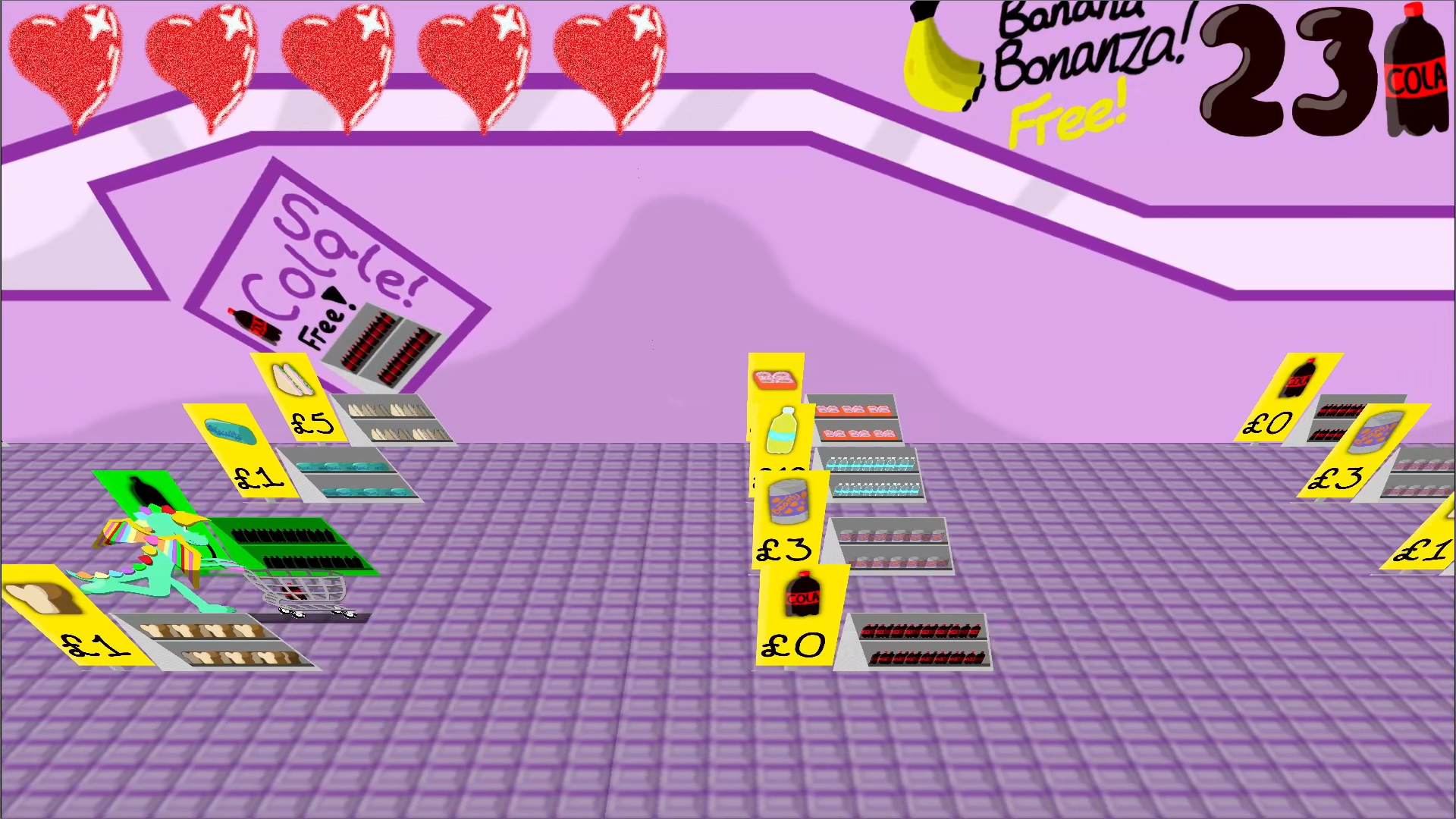 Supermarket Cola Dash Deluxe!