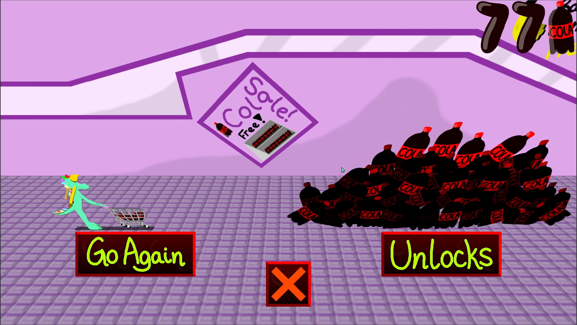 Supermarket Cola Dash Deluxe!