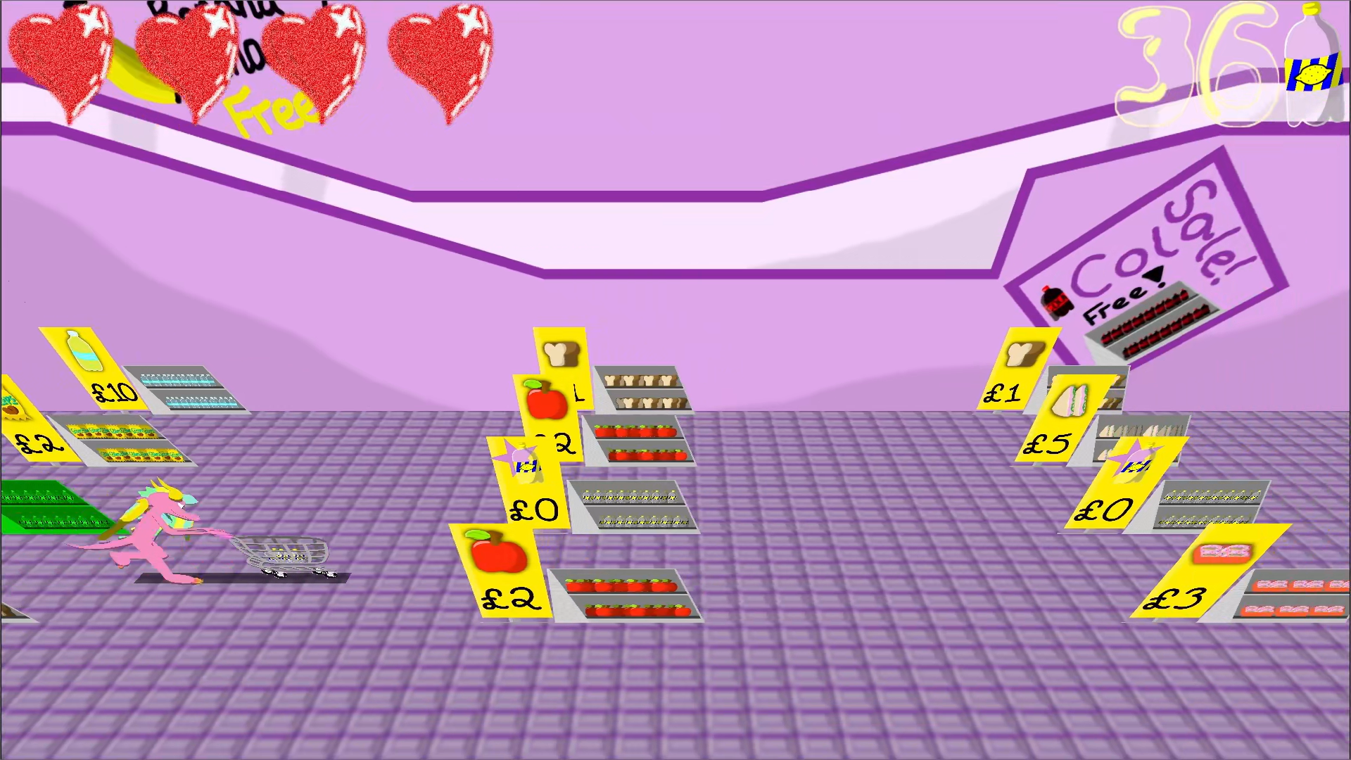 Supermarket Cola Dash Deluxe!