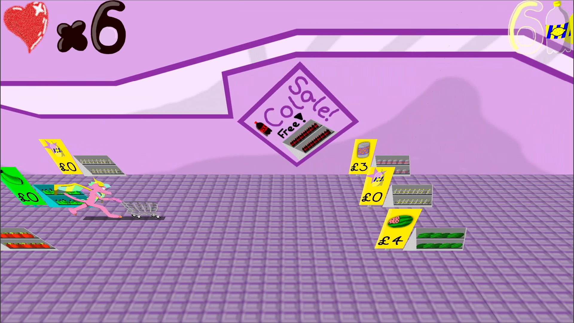 Supermarket Cola Dash Deluxe!