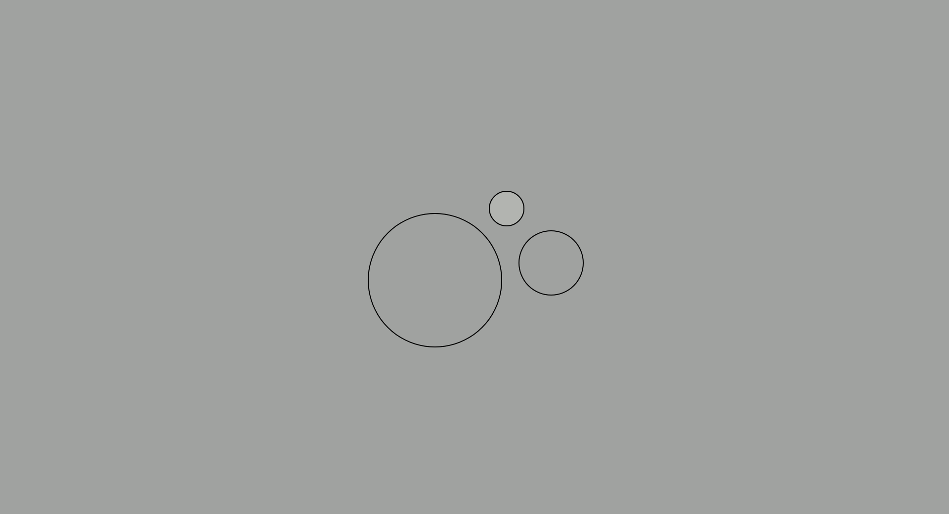 Intersection of Three Circles