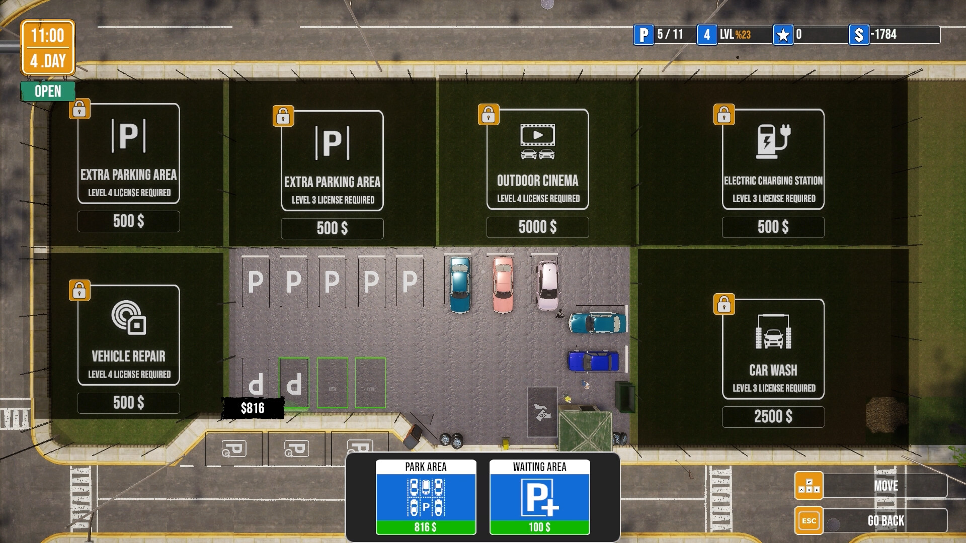 Parking Garage Simulator