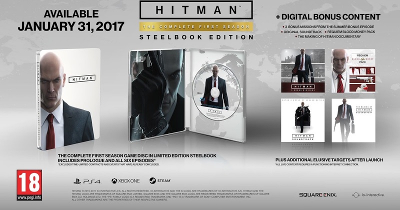 Hitman: The Complete First Season – Steelbook Edition