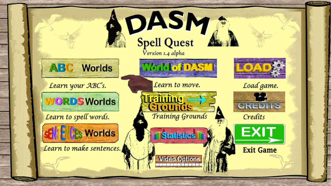 World of DASM: DASM Spell Quest