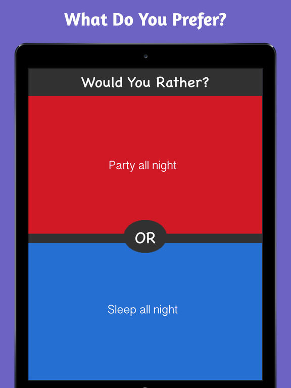 What Would You Choose? Rather