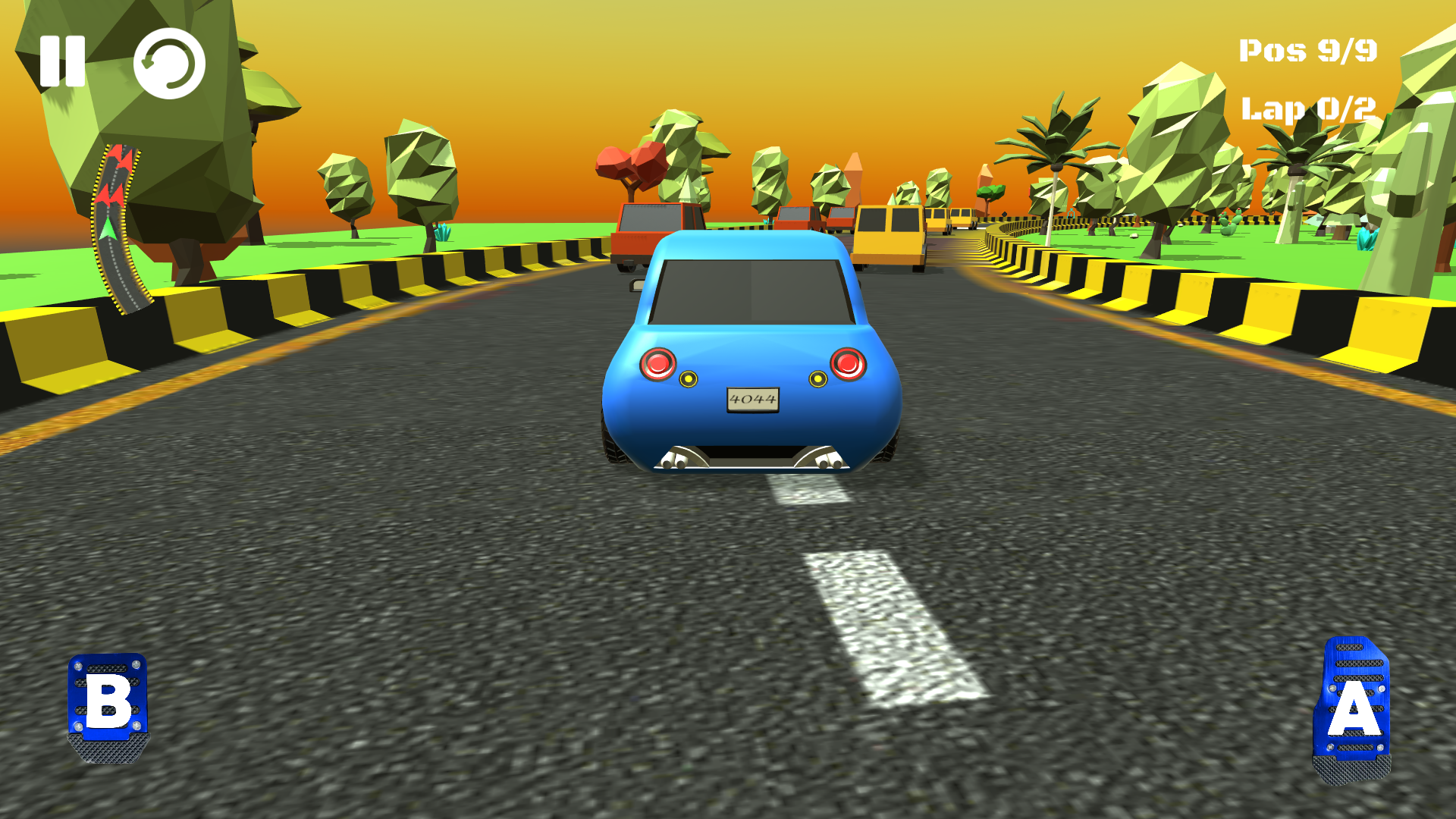 Mini Racing Mania: Multiplayer