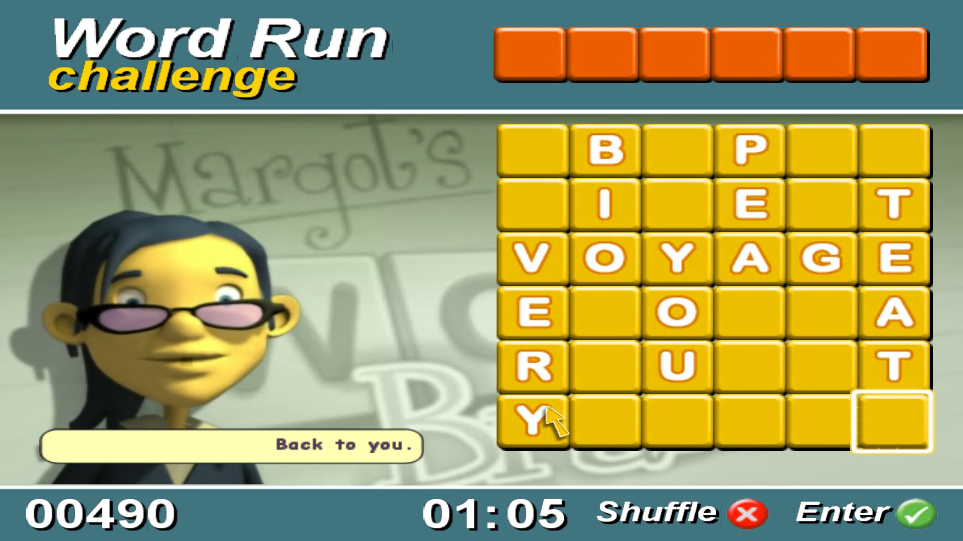 Margot’s Word Brain