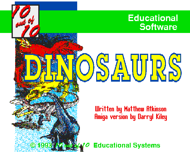 10 out of 10: Dinosaurs