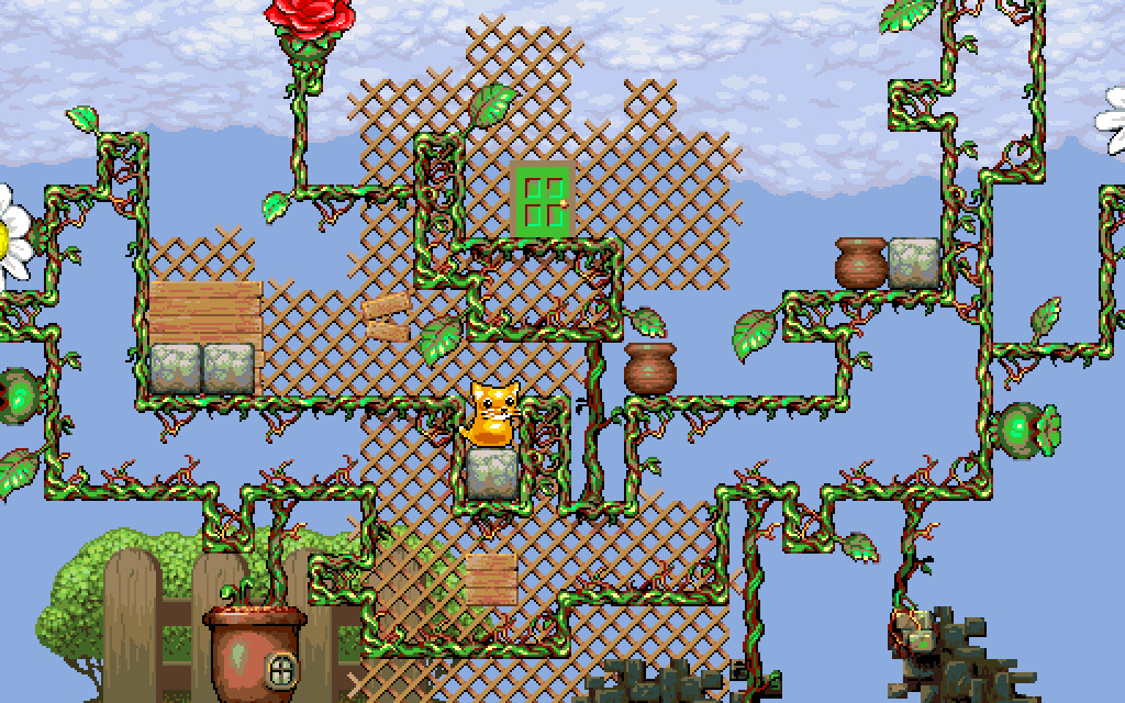 Kitty Kitty Boing Boing: the Happy Adventure in Puzzle Garden!
