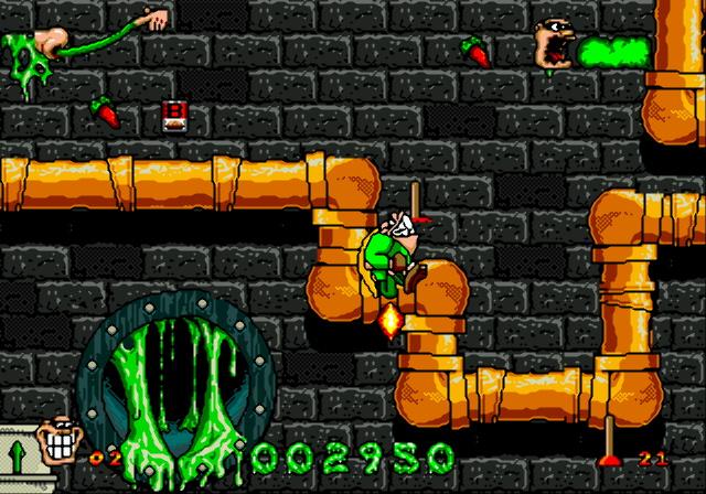 Boogerman: A Pick and Flick Adventure