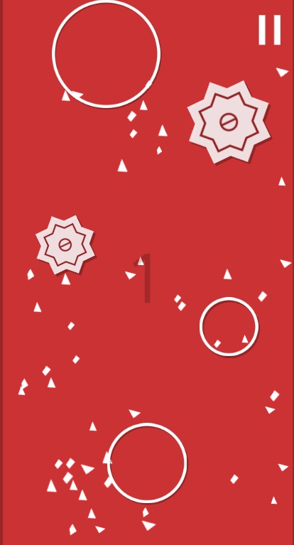 Jump to the circle