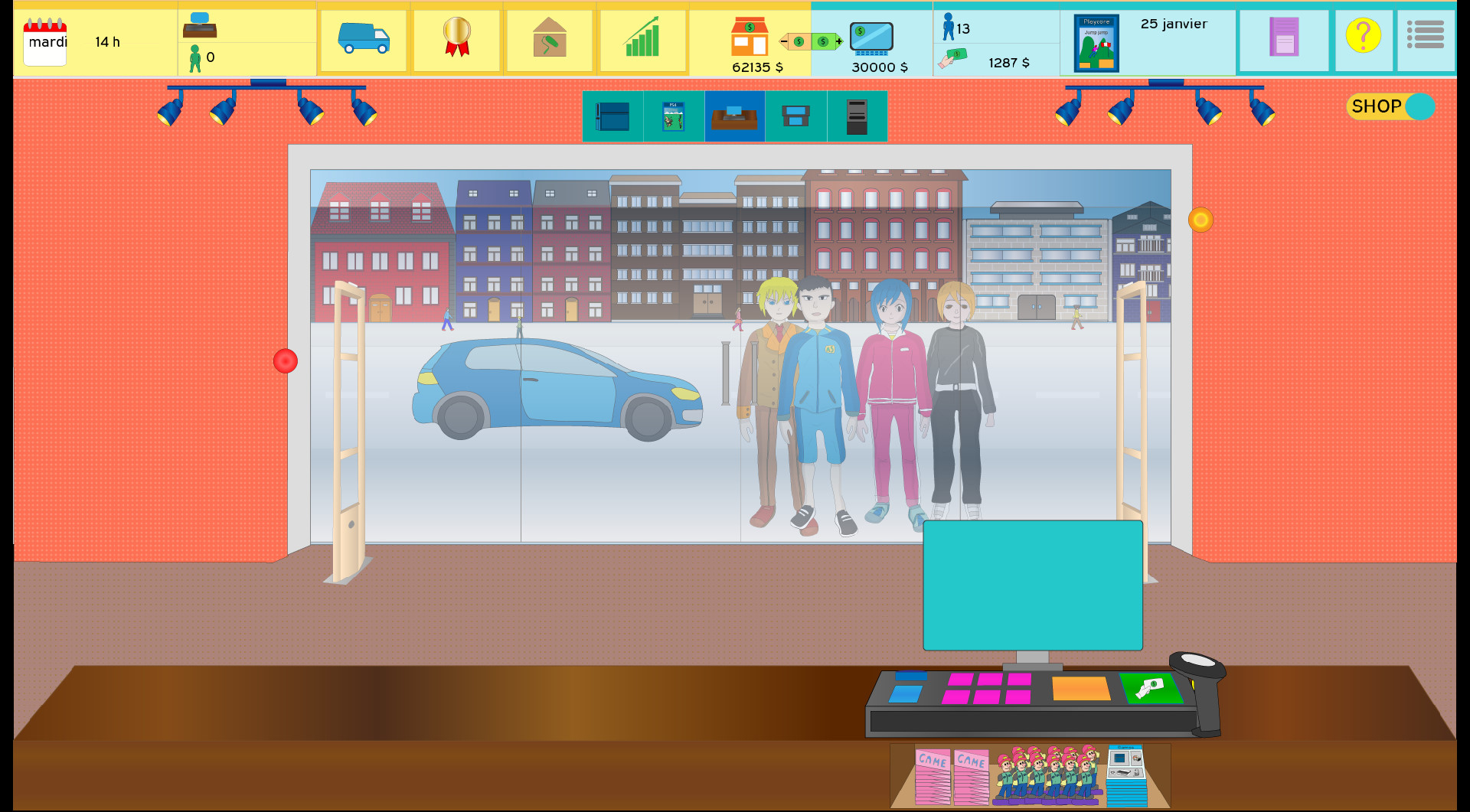 Shop Manager : Video Game Tycoon