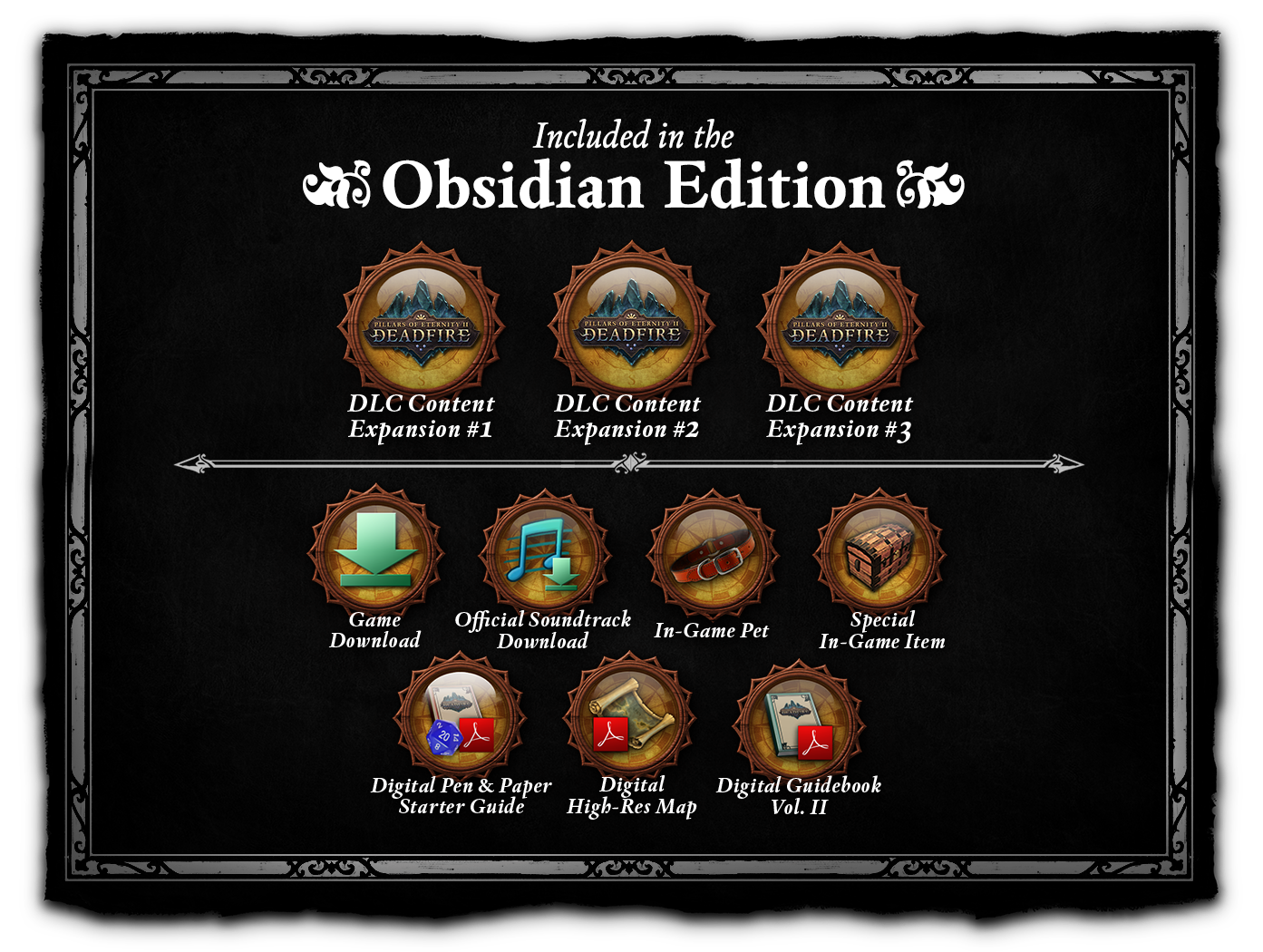 Pillars of Eternity II: Deadfire – Obsidian Edition