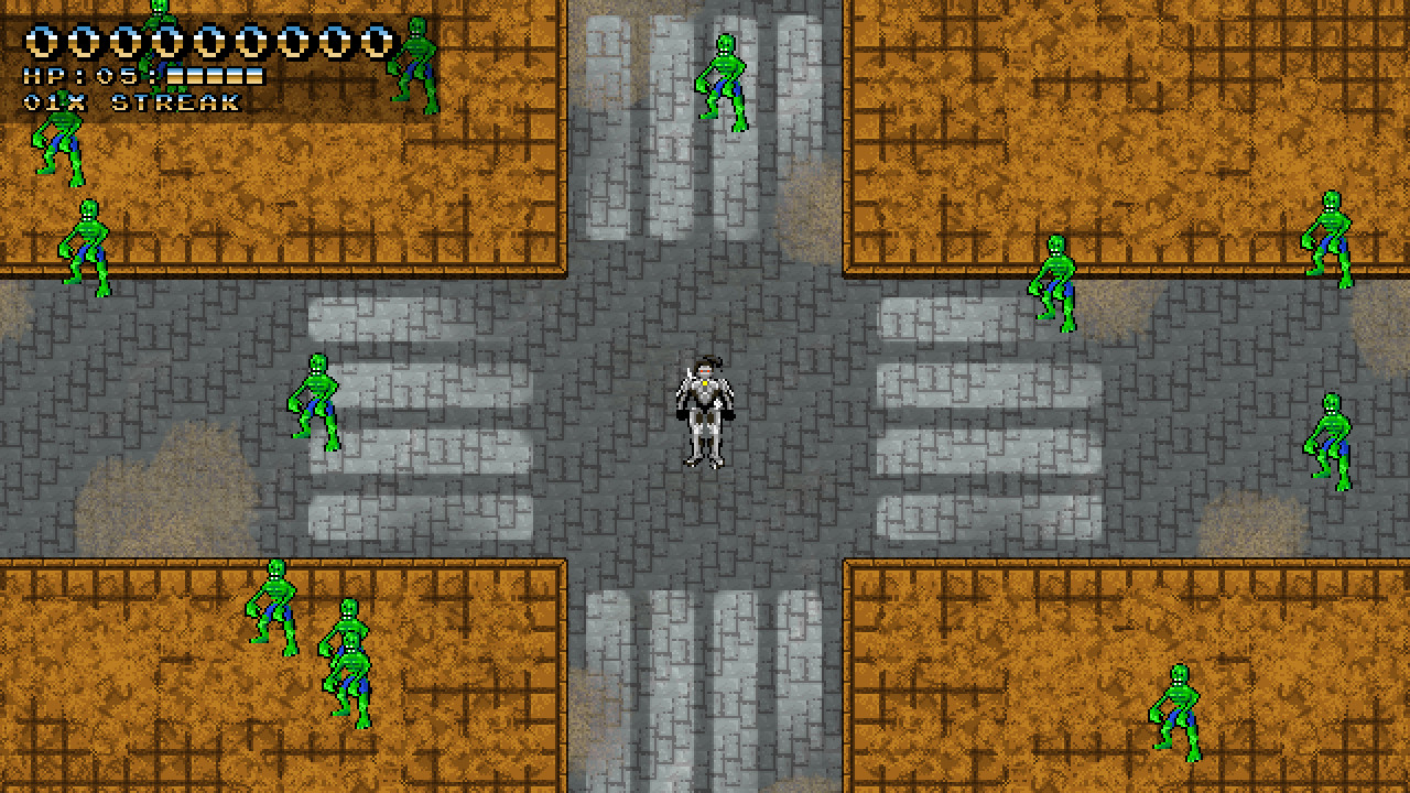 Space Robot Samurai Zombie Slayer