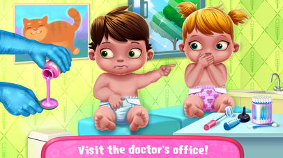 Baby Twins Babysitter