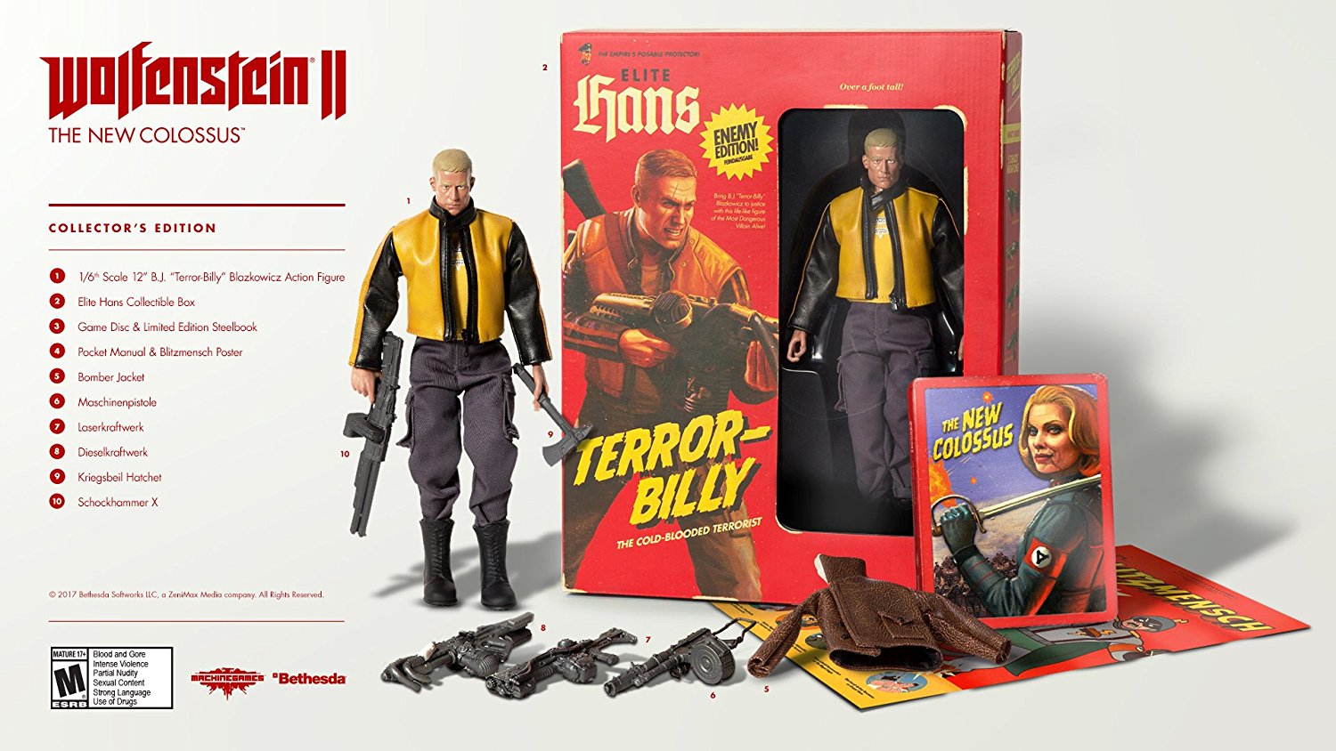 Wolfenstein II: The New Colossus Collector’s Edition