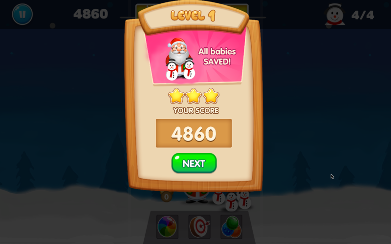 Christmas Bubble Shooter