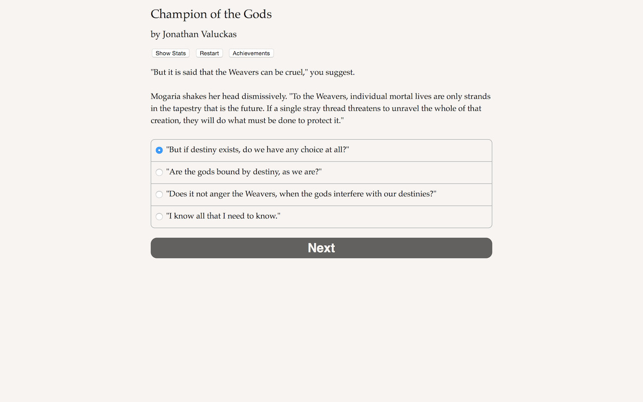 Champion of the Gods