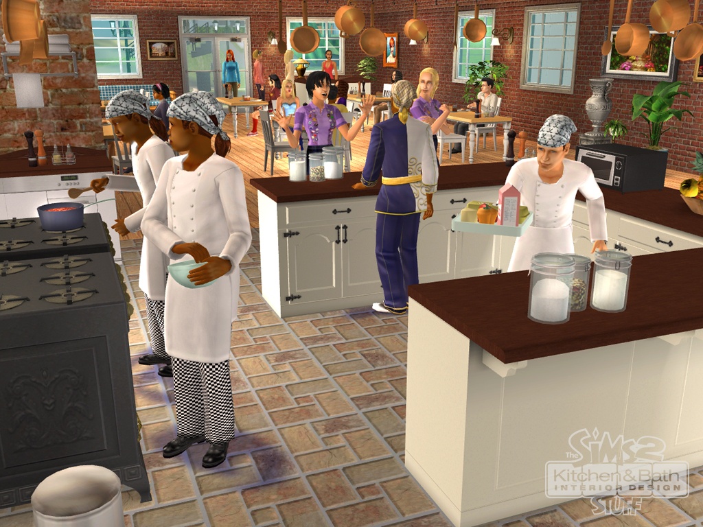 The Sims 2: Kitchen &amp; Bath Interior Design Stuff