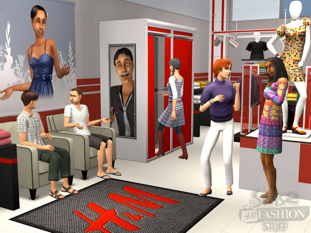 The Sims 2: H&amp;M Fashion Stuff