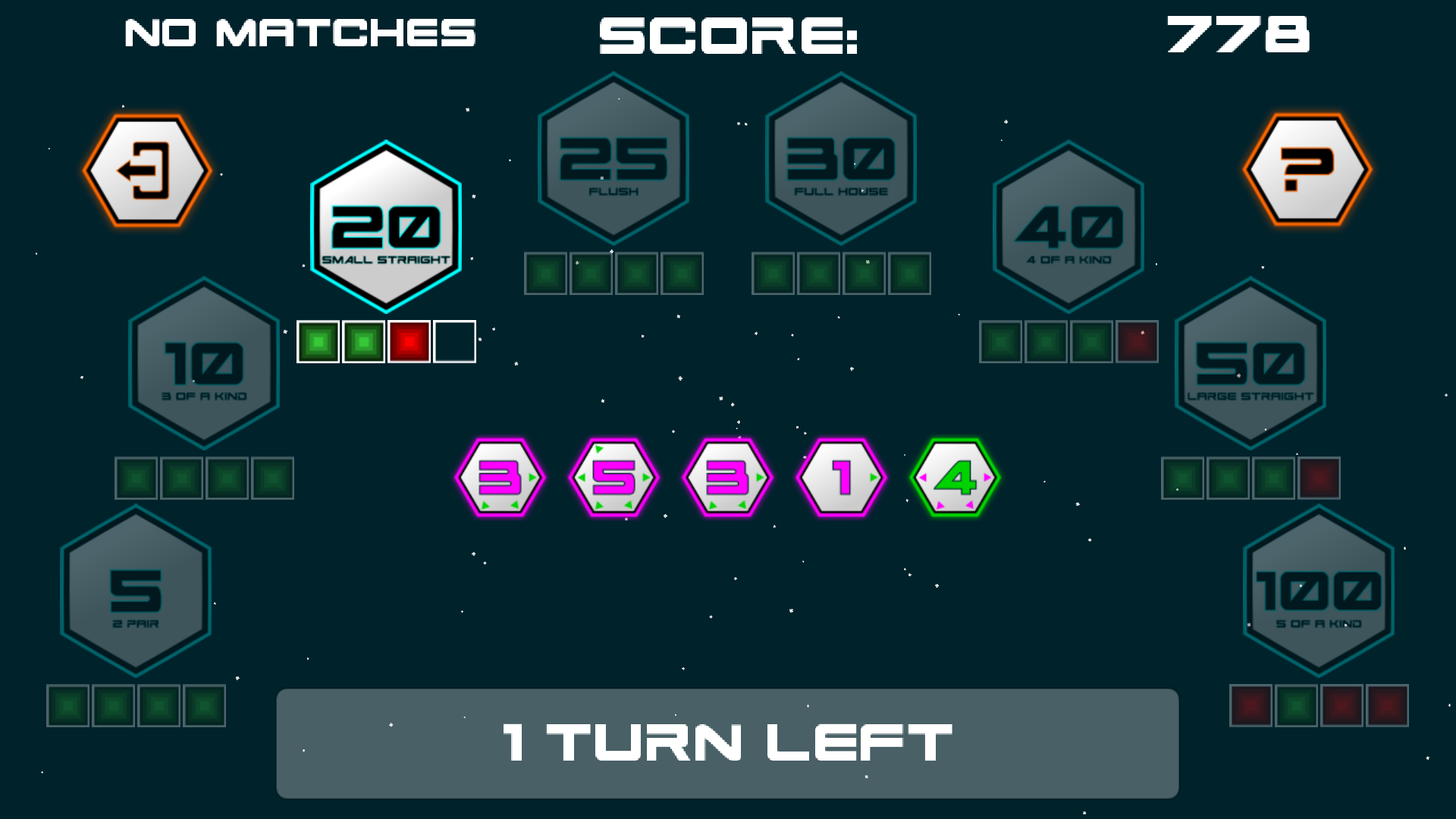 Poker Dice Solitaire Future