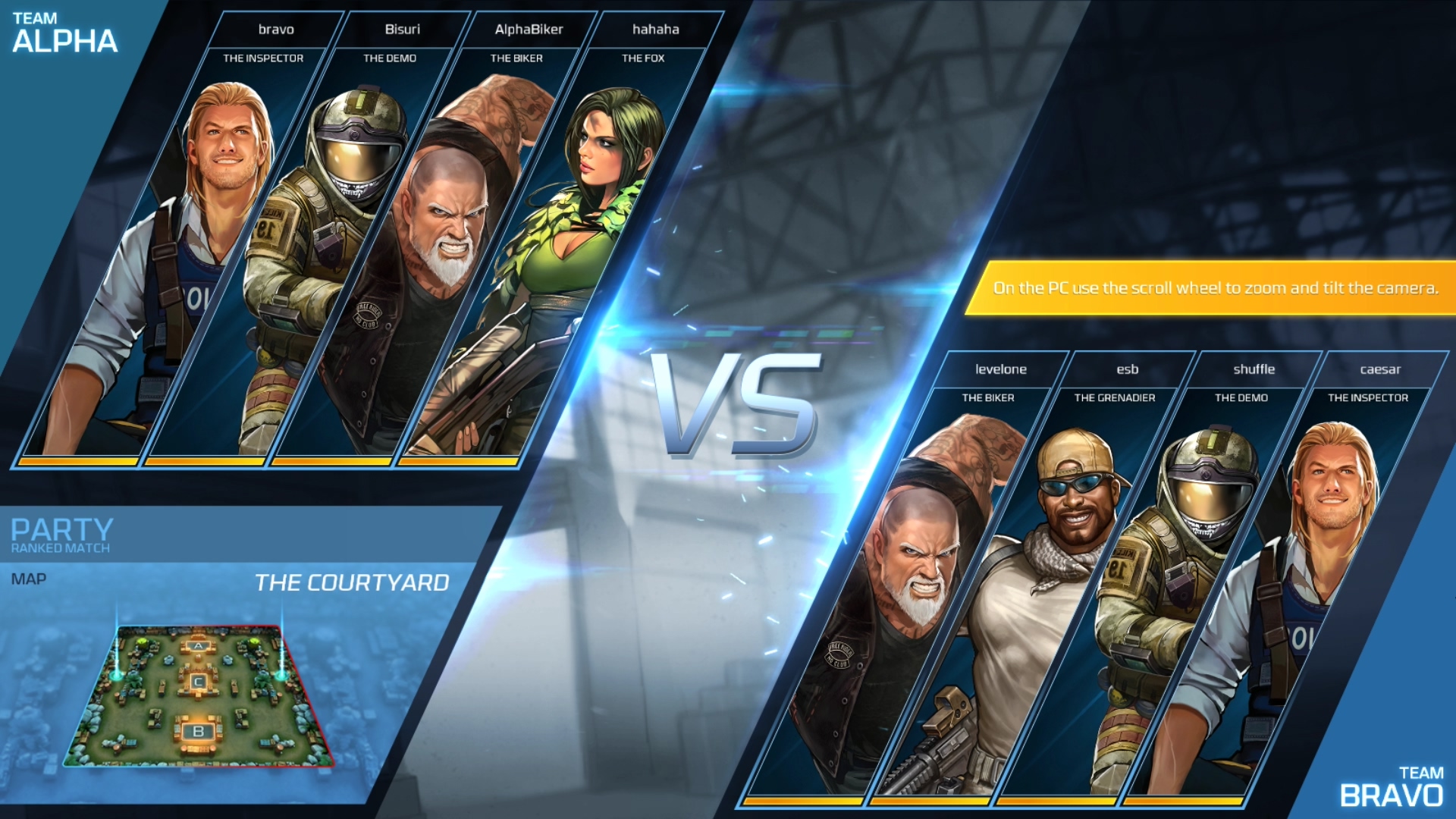 Tango 5 Reloaded: Grid Action Heroes