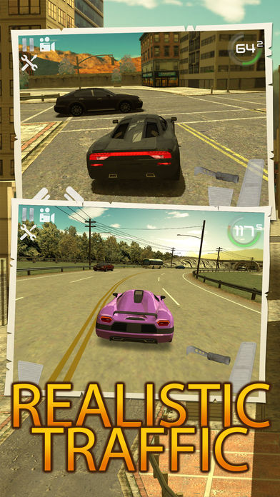 City Traffic Car Driving Parking Career Simulator
