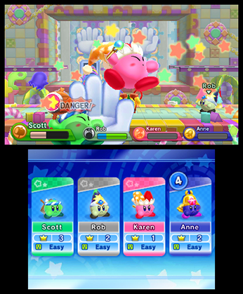 Kirby Fighters Deluxe