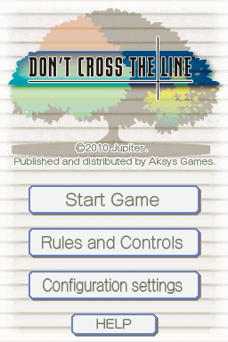 Don’t Cross the Line