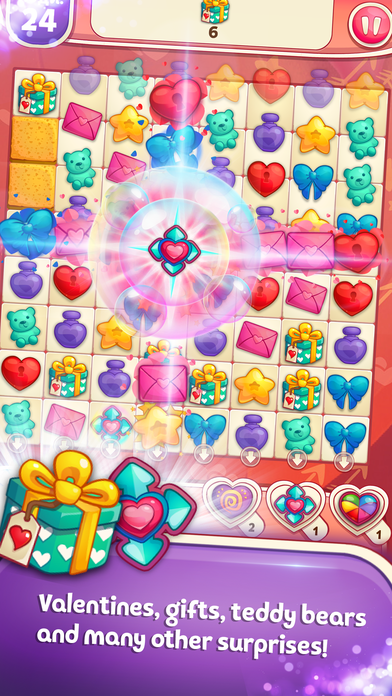 Sweet Hearts Match 3