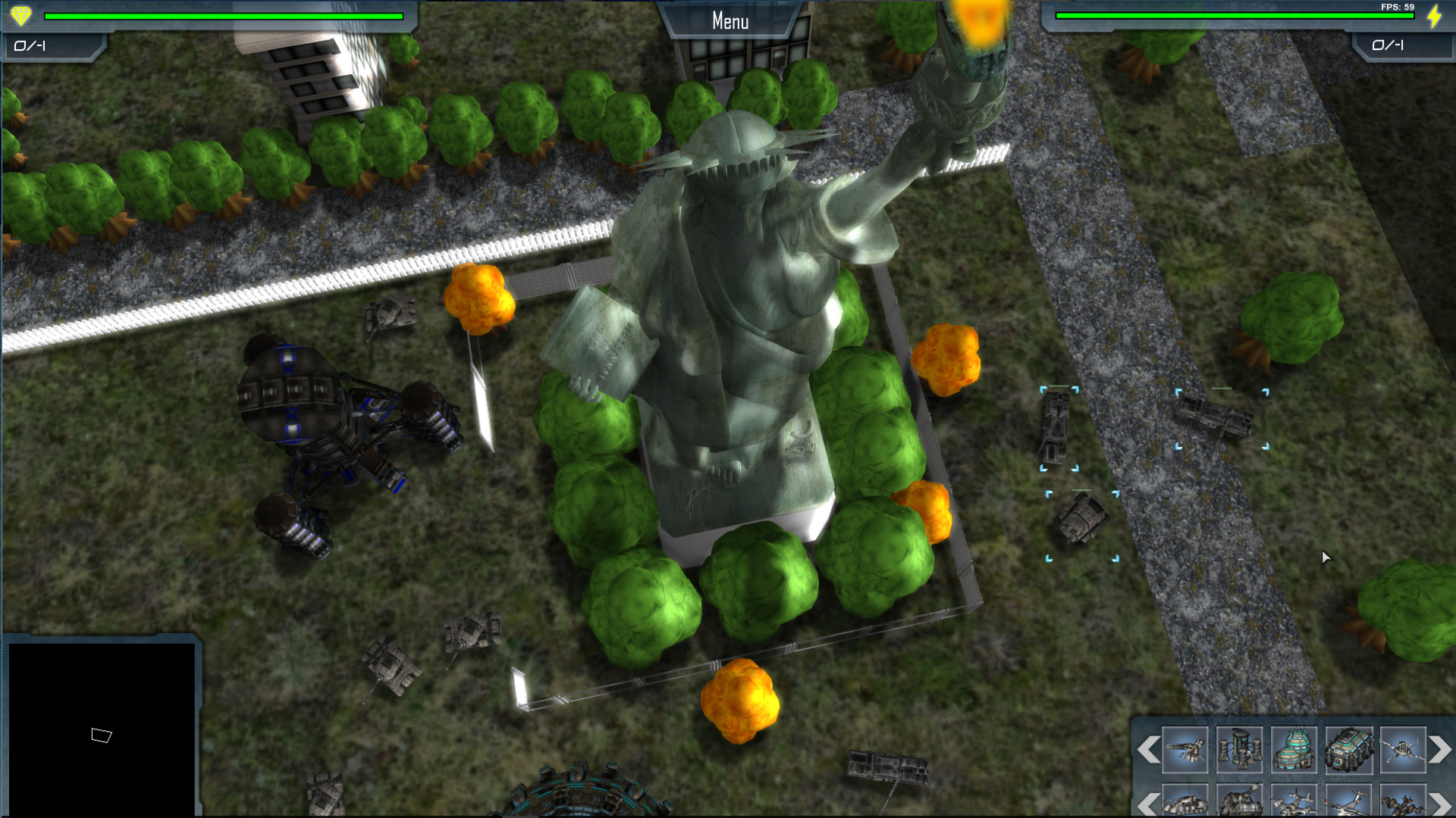 RTS Commander: Smash the Rebels