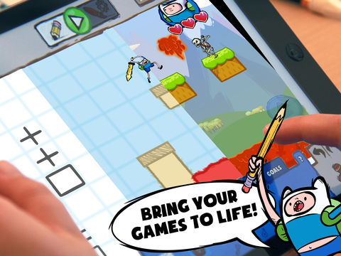 Adventure Time Game Wizard: Draw Your Own Adventure Time Games