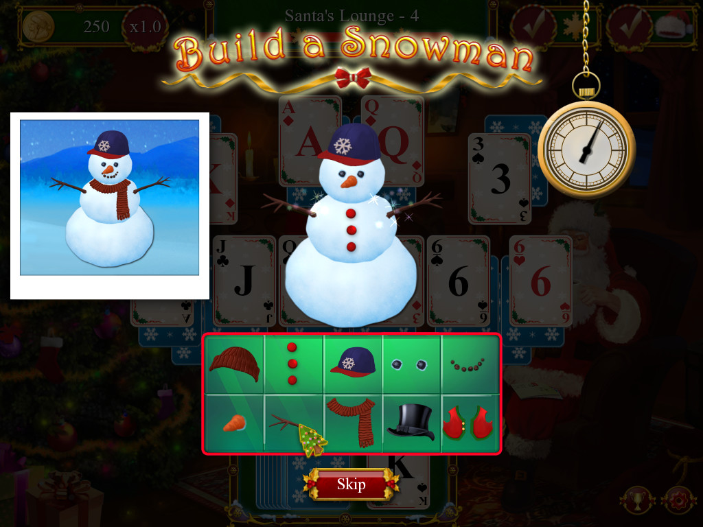 Santa’s Christmas Solitaire