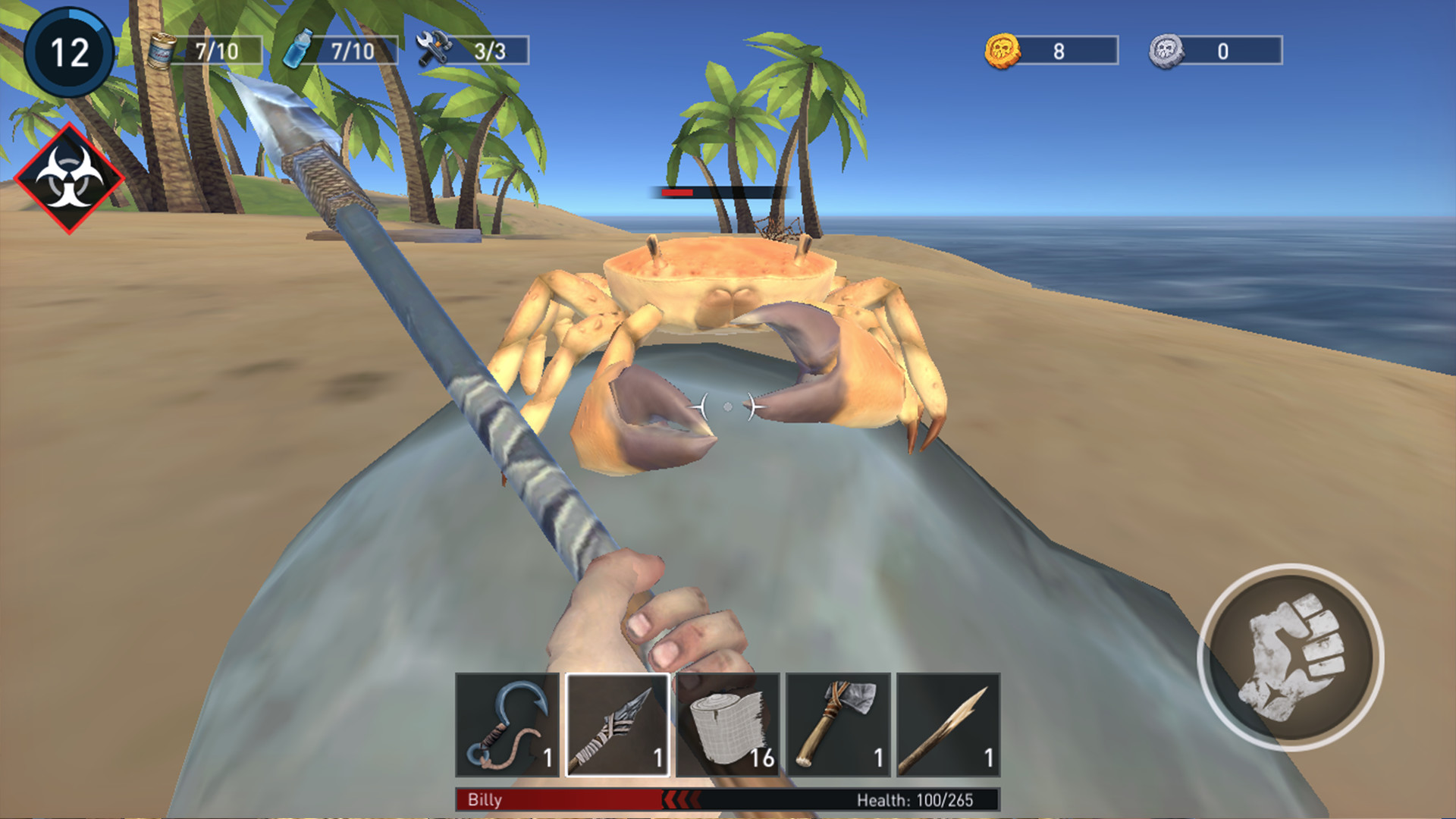 Ocean Nomad: Survival on Raft
