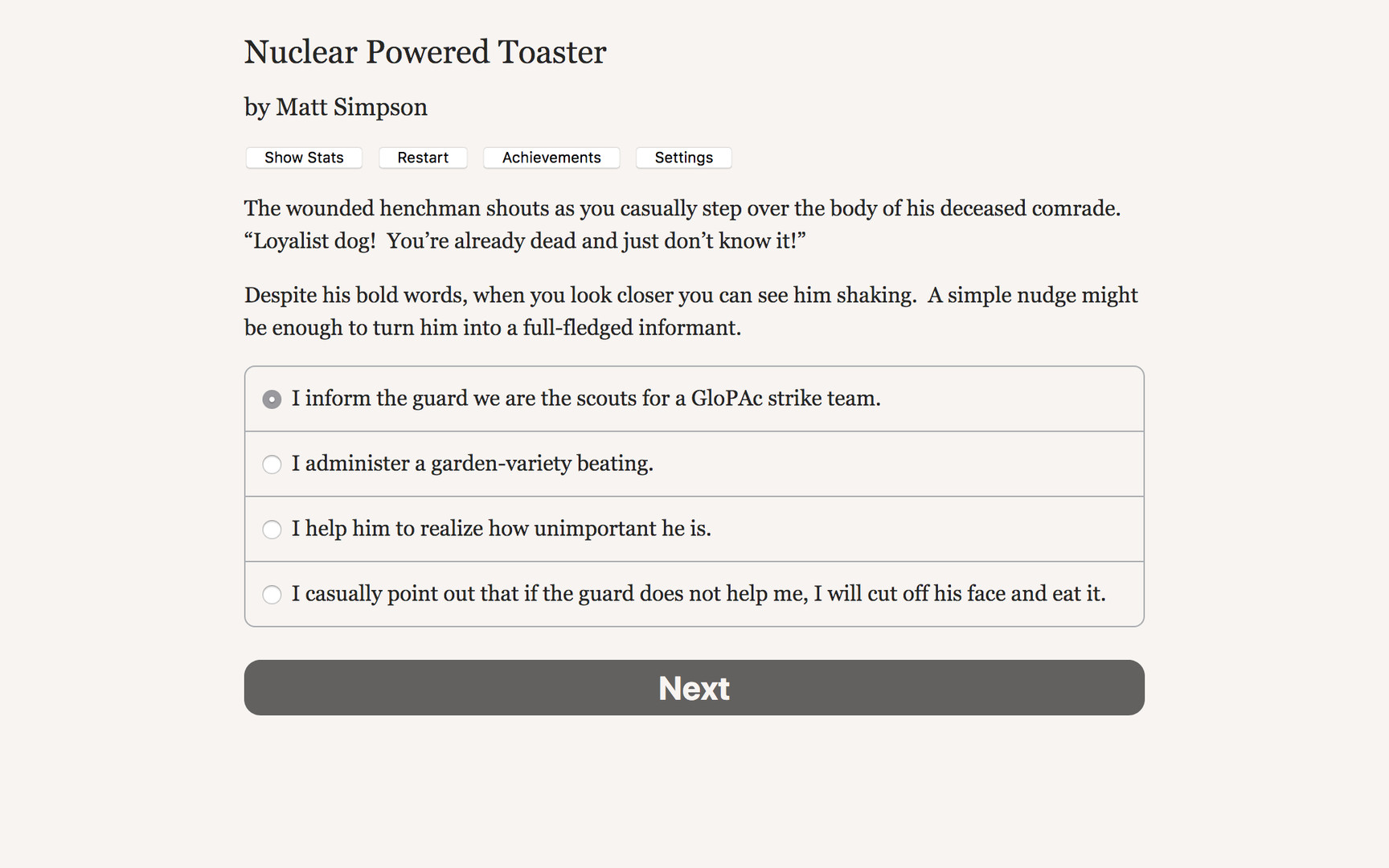 Nuclear Powered Toaster