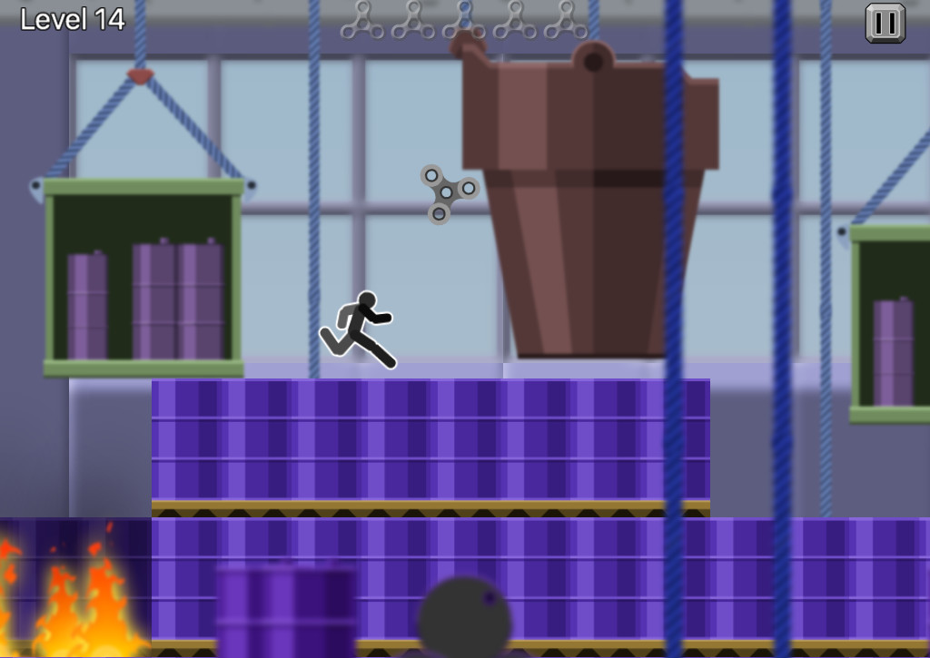 Stickman: Fidget Spinner Rush