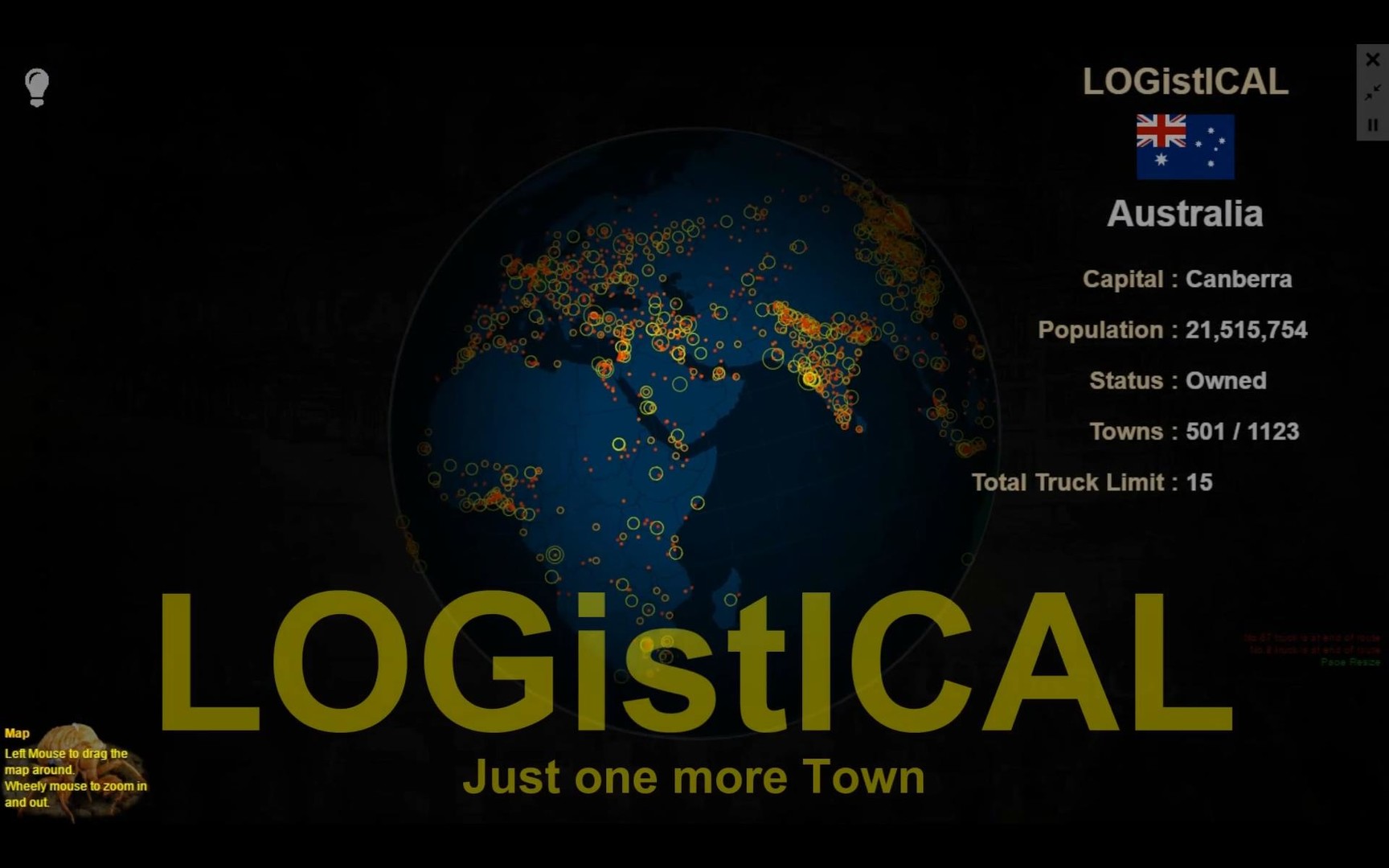 Logistical: Earth