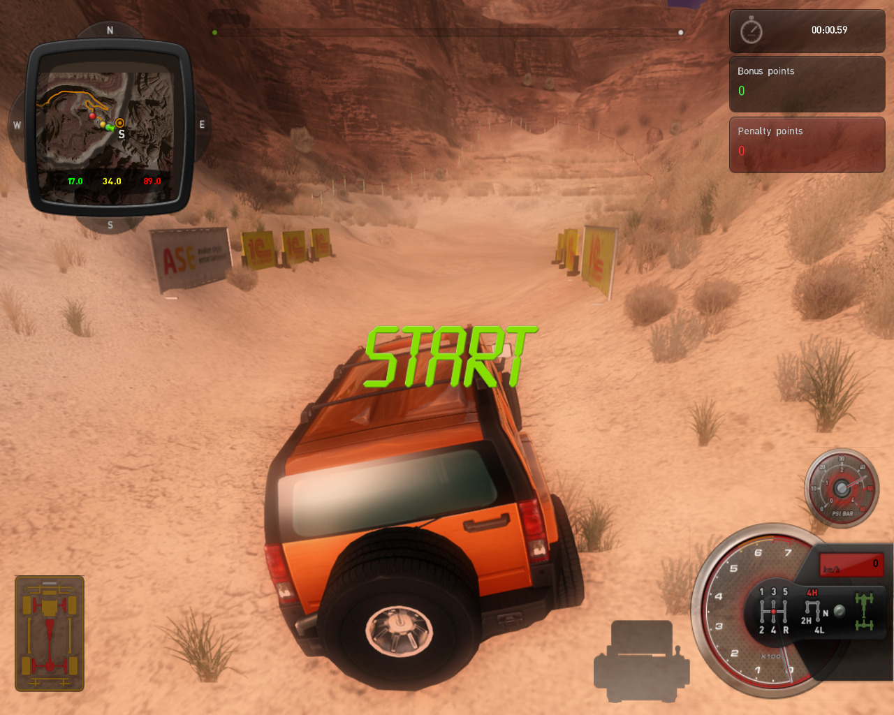 4×4 Hummer