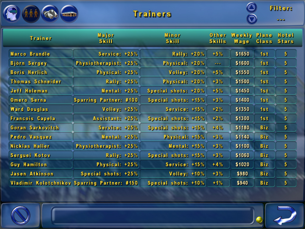 Tennis Elbow Manager