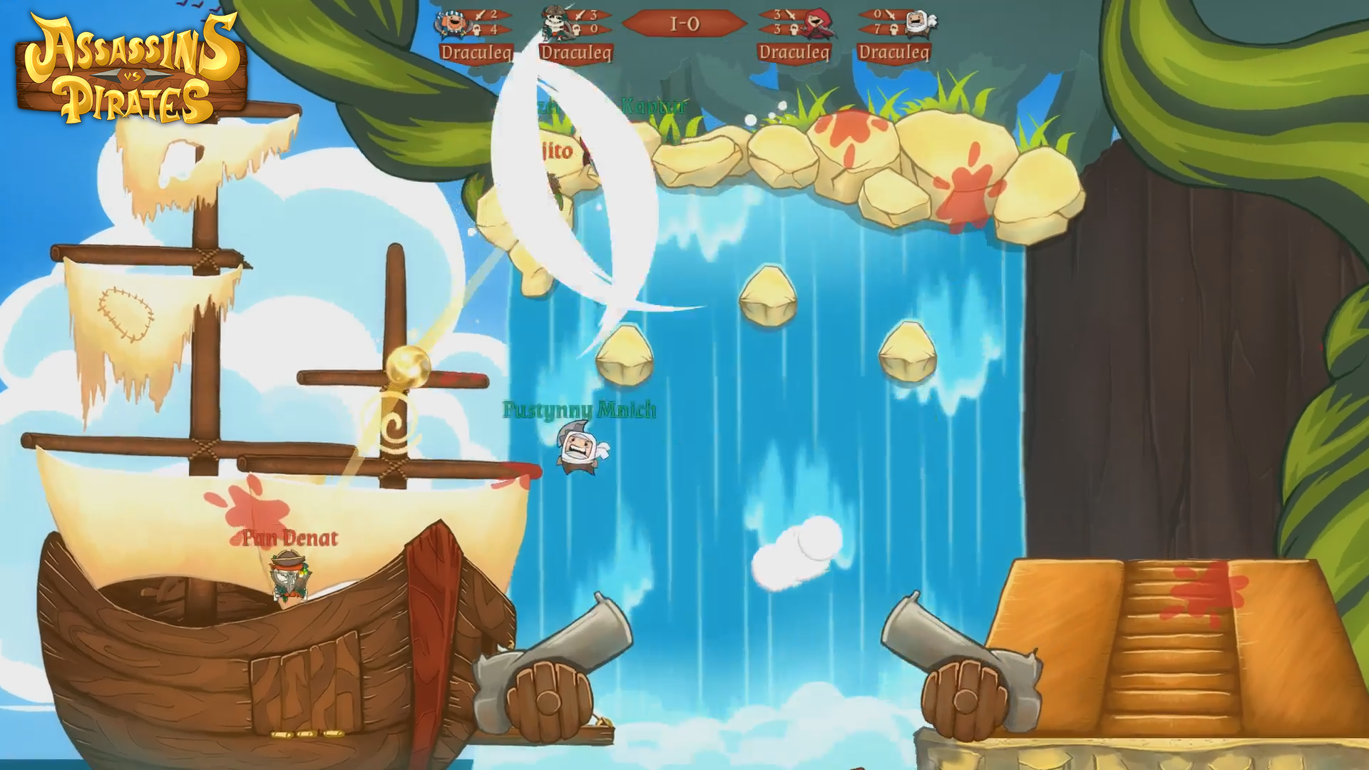 Assassins vs Pirates